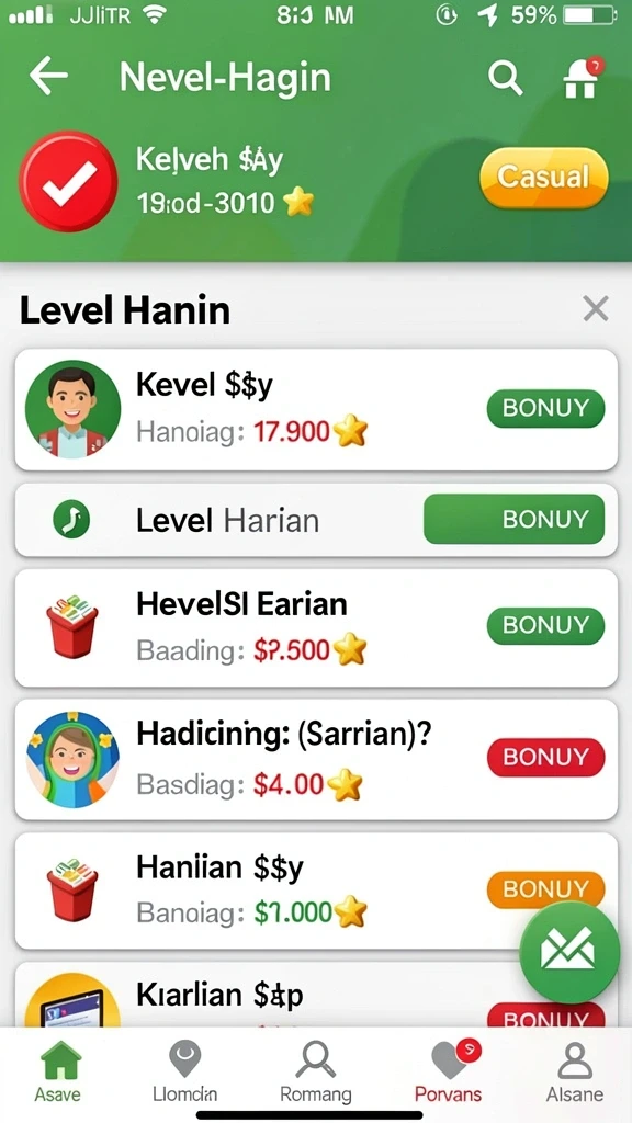 jamin777 - Gambar menampilkan antarmuka pengguna yang ramah dan intuitif.