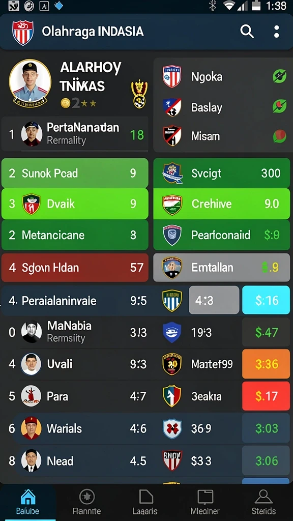 tmokwin - Tampilan antarmuka yang modern dan menarik.